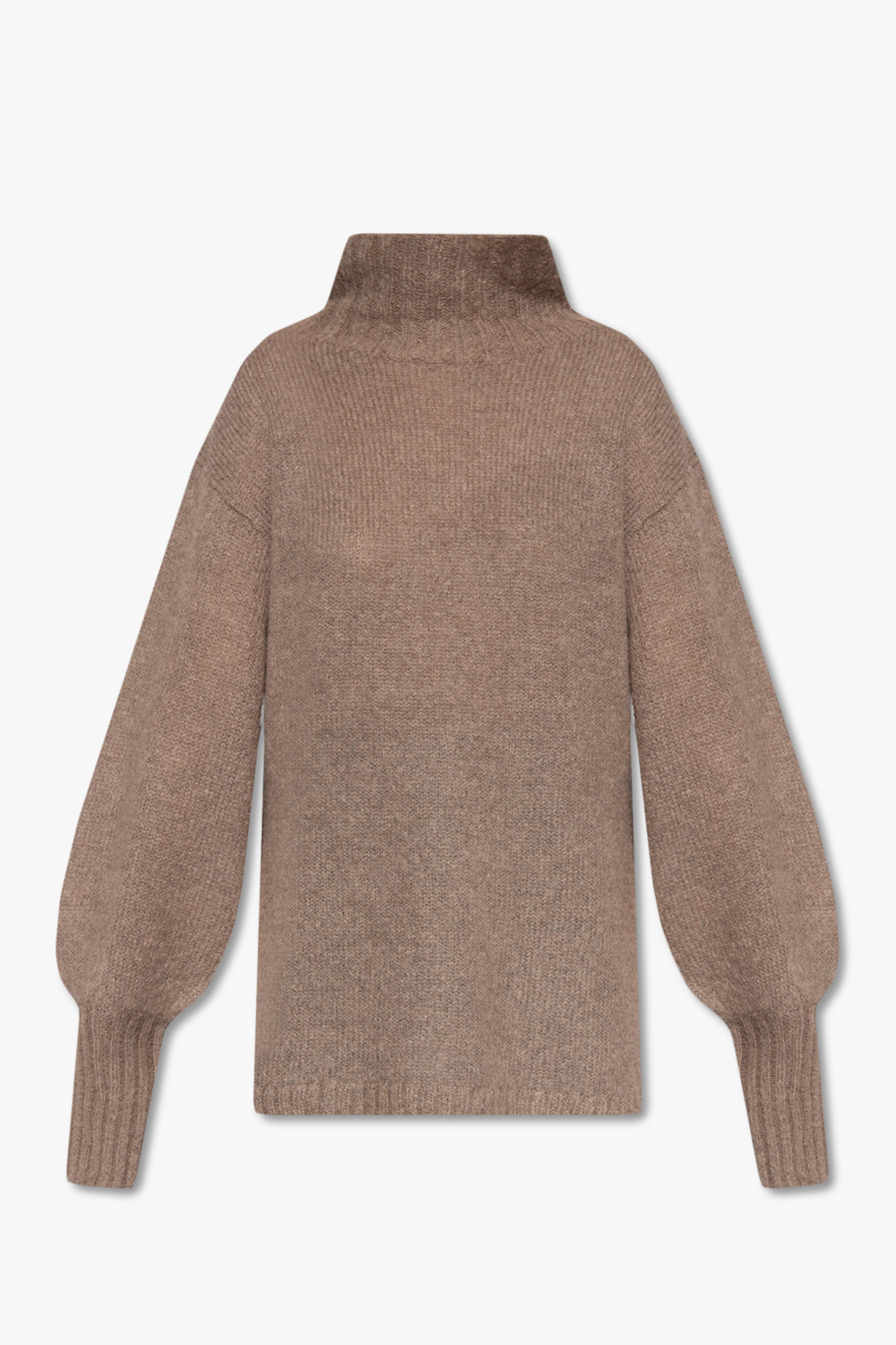 Brown Comine turtleneck sweater By Malene Birger